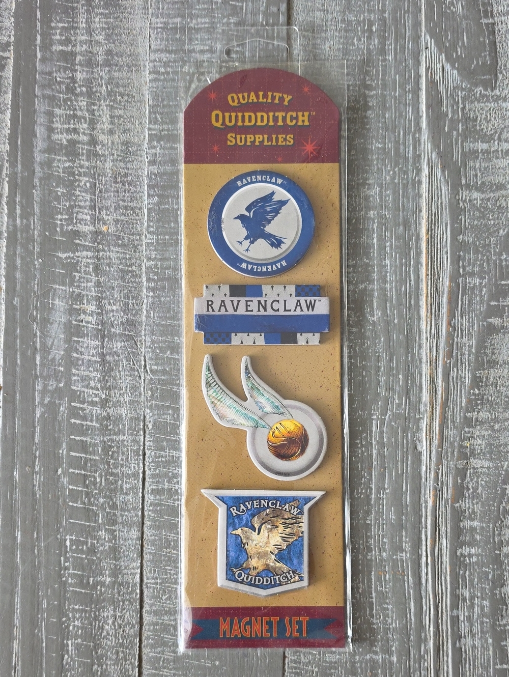 Ravenclaw Quidditch Magnet Set, Universal Studios Wizarding World Harry Potter